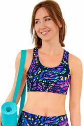 Midnight Glow Stella Seamless Racerback Sport Bra - Women - Pineapple Clothing