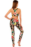 Wild & Free Lucy Leopard Print Performance Legging - Women - Pineapple Clothing