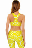 SEMI-ANNUAL SALE! A Piece of Sun Stella Seamless Racerback Sport Yoga Bra - Women - Pineapple Clothing