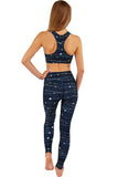 To the Moon & Back Lucy Navy Blue Leggings Yoga Pants - Women - Pineapple Clothing