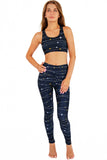 To the Moon & Back Lucy Navy Blue Leggings Yoga Pants - Women - Pineapple Clothing