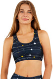 To the Moon & Back Stella Seamless Racerback Sport Yoga Bra - Women - Pineapple Clothing