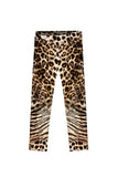 Wild Instinct Lucy Brown Animal Leopard Print Leggings - Kids - Pineapple Clothing