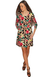 Wild & Free Gloria Empire Waist Animal Print Dress - Women - Pineapple Clothing